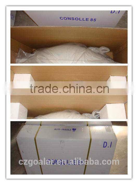 Best seller rectangular above counter acrylic sink