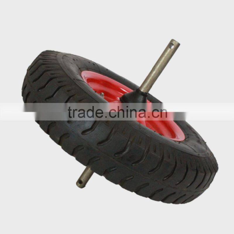3.50-8 wheelbarrow rubber wheel