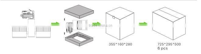 Triac dimming 2*30W commercial led track light