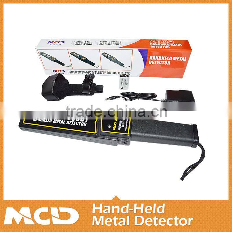Hot sale hand-held metal detector MCD-3003B1 for security inspection