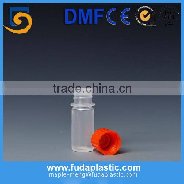 laboratory plastic reagent bottle with narrow mouth