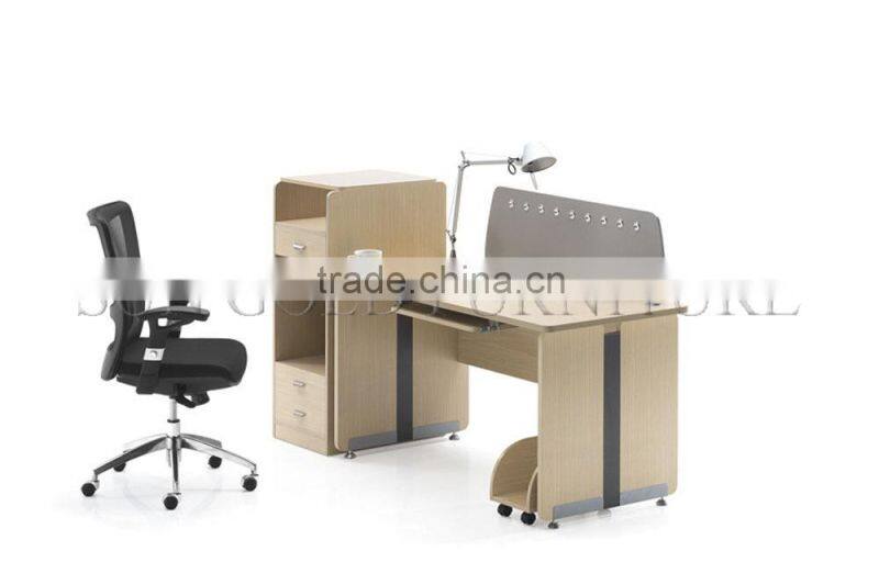 Unique Home study Wooden Table Workstation/ 2 seater Office Cubicle ( SZ-WS435)