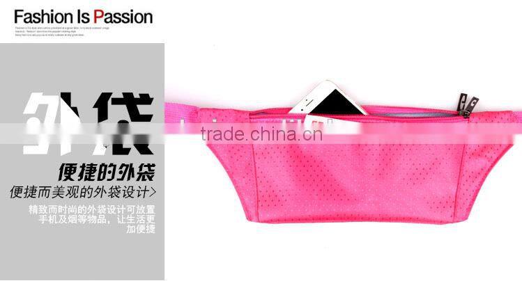 anti-theft running belt easy portable waist bag for travel