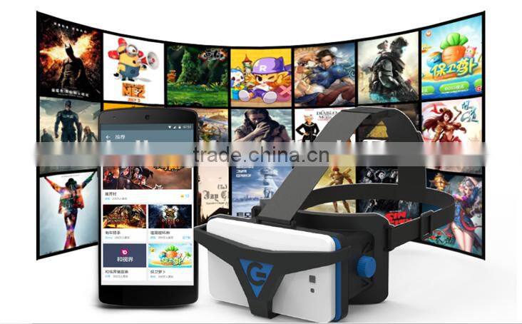 2016 New 3D VR headset glasses for smartphone mobile
