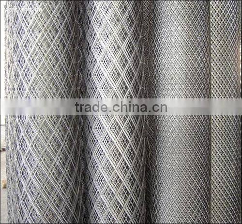 Pvc coated expanded metal mesh(ISO9000certificate factory)