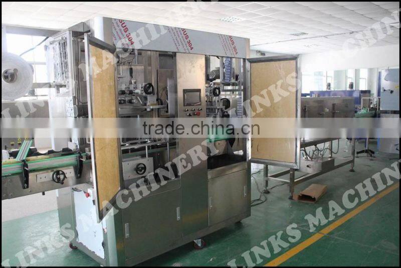 Double Heads PVC Shrink Labeling Machine