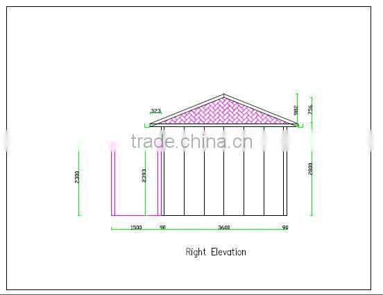 2016 latest modern easy assembly and cheap modular homes/summer hot sale light steel structure prefab house/great room plan