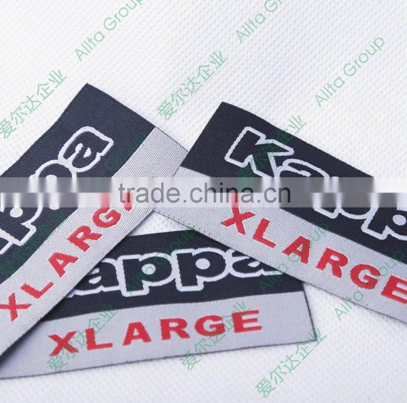 OEM wholesale roll cotton wash care label for garment