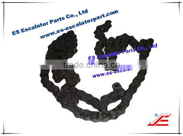 Black, Escalator handrail chain for Mitsubishi