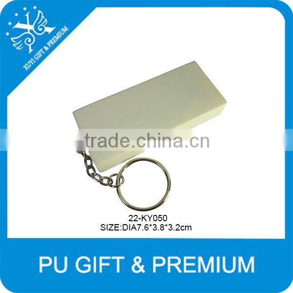 2015 promotional Led Pu Keychain/Plastic Led Keychain/Led Keyholder
