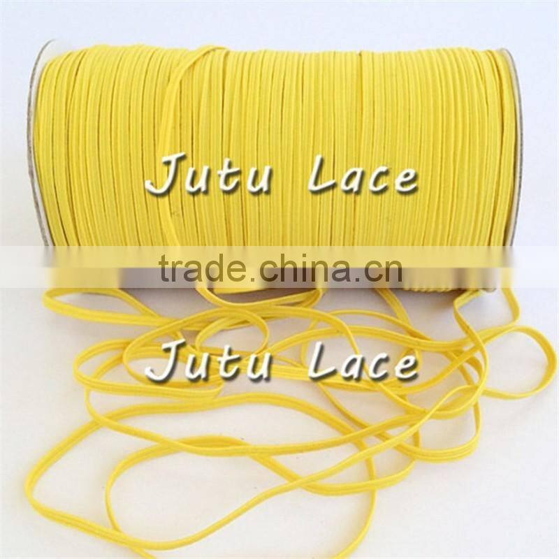 Fashion soft elastic band for Garment - pearl center flower headbands- flat stretch band- wholesale kids headwear