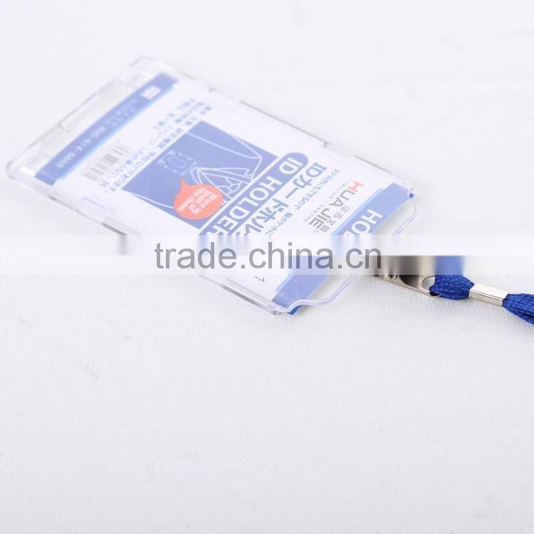 Hot sale plastic id card working card badge holder