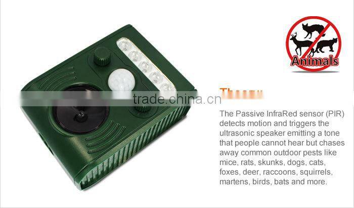 GH-191B Factory offer newest solar animal repeller