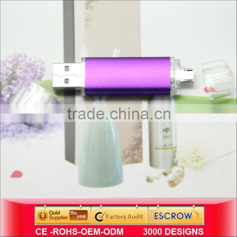 2014 New Products Otg Usb Flash Drive For Andriod Mobile Phone