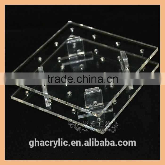 L001, Square shape high transparency lollipop dispaly rack