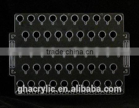 GH-RZ353 Shenzhen Guihe Shatterproof design acrylic earring display stand