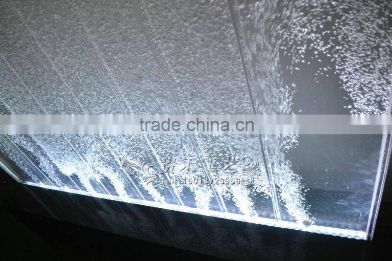 new Invention clear acrylic water bubble wall for home decoration