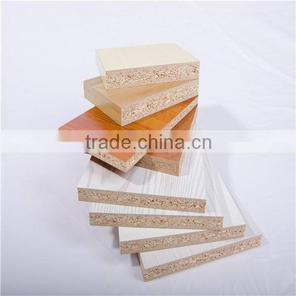 Hot Sale High Quality 18mm Melamine Faced Chipboard/Particle board