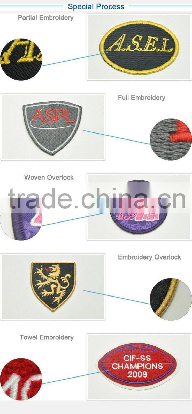 Cute animals embroidery patch cartoon embroidery label for kids clothing