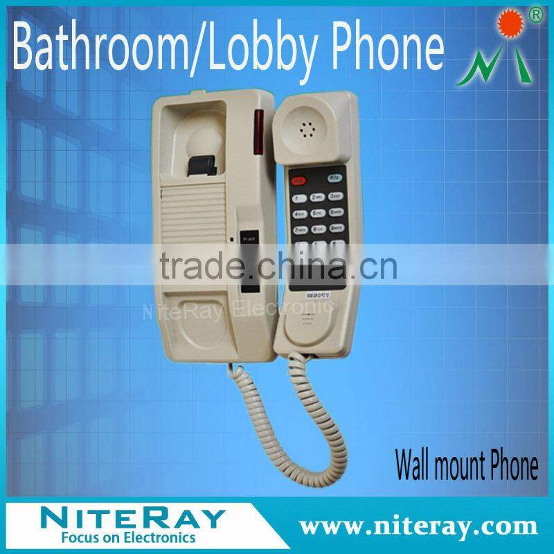 Fixed analog phone for hotels