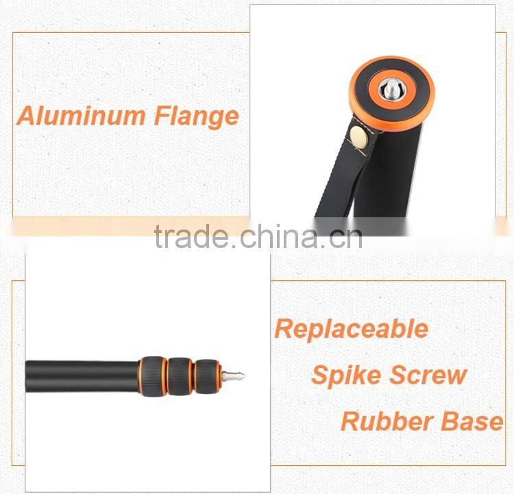 Portable Monopod Camera Aluminum Monopod Alpenstock L-401