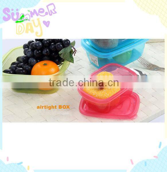 BPA free Plastic Stackable Lunch Box Meal Set