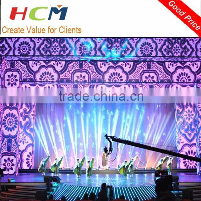 LED Back Stage Video Wall Concert Screen display/die cast aluminum cabinet for event