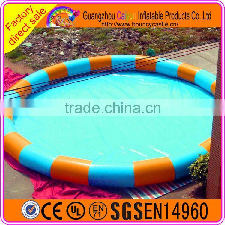 Hot sale round inflatable swim pool, inflatable pool rental, inflatable pool toys