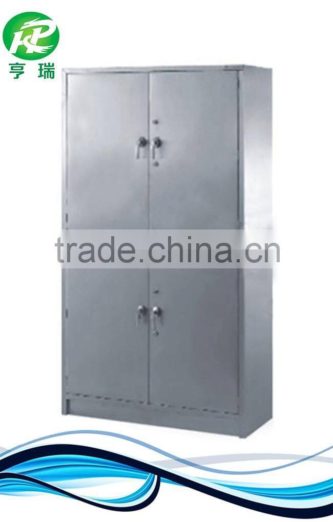 Metal hospital cabinet portable steel medical cupboard