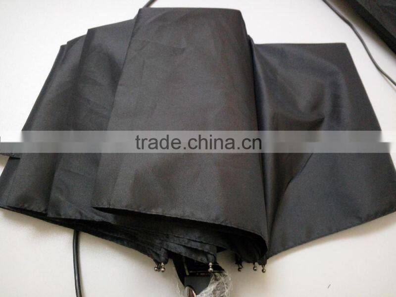 Umbrellas Type and Printed Polyester Material Automatic Open Close 3 fold Small Promotional Folding Umbrellas Print Ads