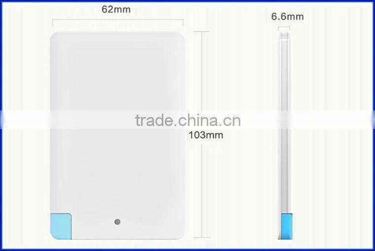 Portable travel charger battery charger for phone aa battery charger