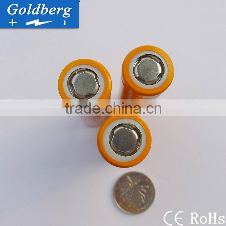 Hot selling 30A discharge MNKE IMR 18650 1600mah battery 3.7V high drain battery flat cell lithium ion battery