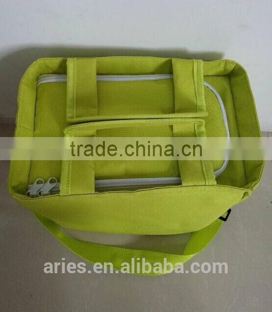 Outdoor Insulated Picnic Cooler Box Tote Bag Camping Ice Box Lunch Bag Ice Pack