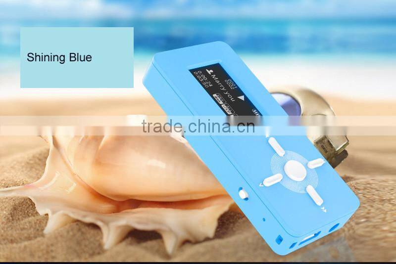 New Model Multi-Language Smallest HiFi Mp3 Player with Voice Recorder and FM Function HM01