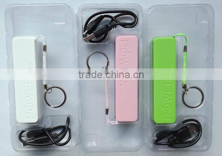 2015 Mobile Power Bank Multi Colored Gift Perfume 2600 Mah Mobile Portable Charger Power Bank for Wholesale FCC CE ROHS
