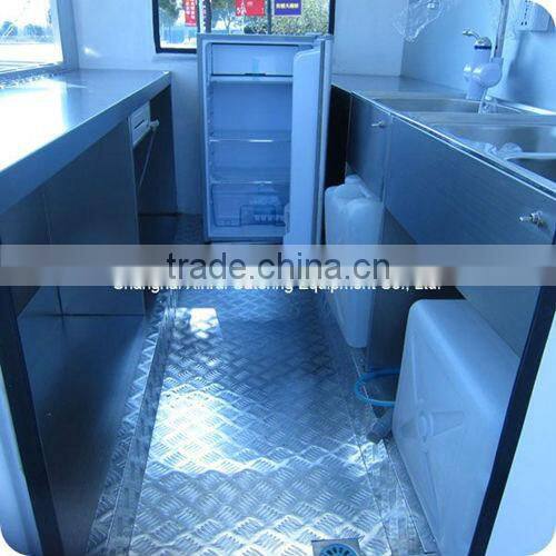 2014 Popular Using Vegetable Nut Mobile Roasting Cooking Selling Food Kiosk Cart XR-FC220 B