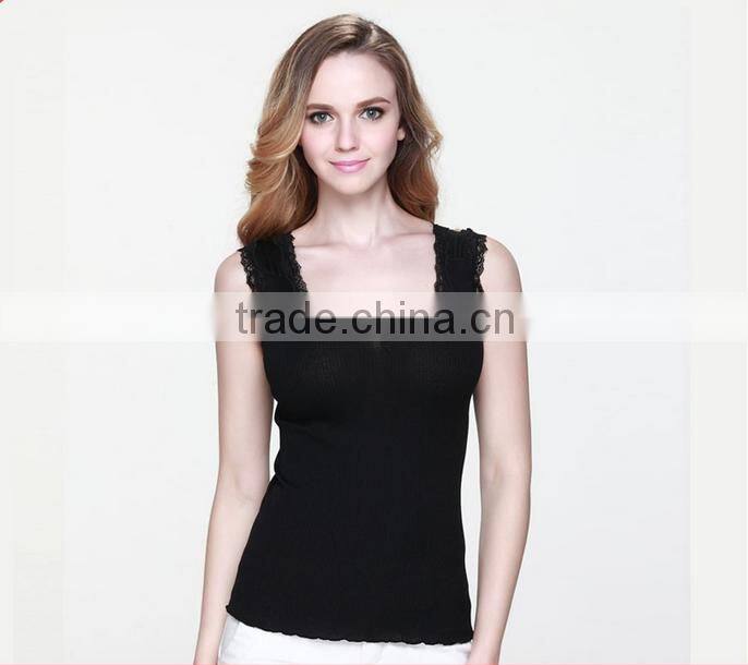 Fashion Women Camisole Lady Vest Silk Sleeveless Tanktops