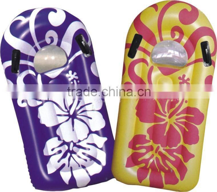 pvc inflatable surf board,swimming pool floating mat