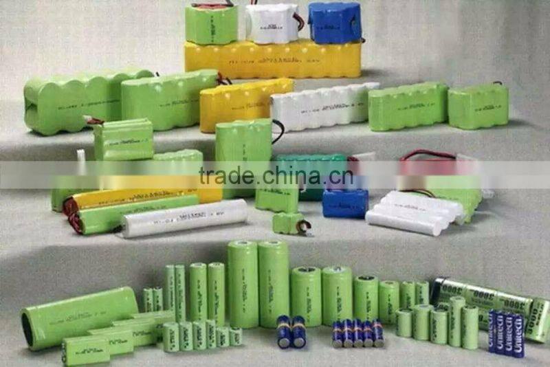 NiCd Rechargeable battery d 6v 5000 ni cd battery pack for ergency power/d5000 nicd battery pack