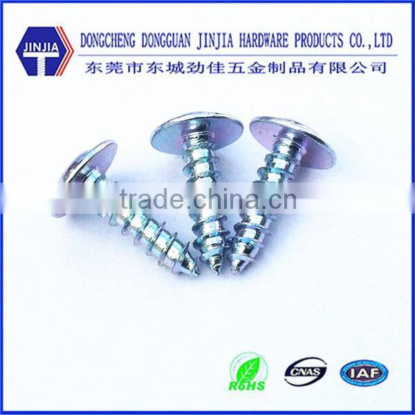 dongguan screw factory m4 ROHS zinc self tapping metric shoulder screw