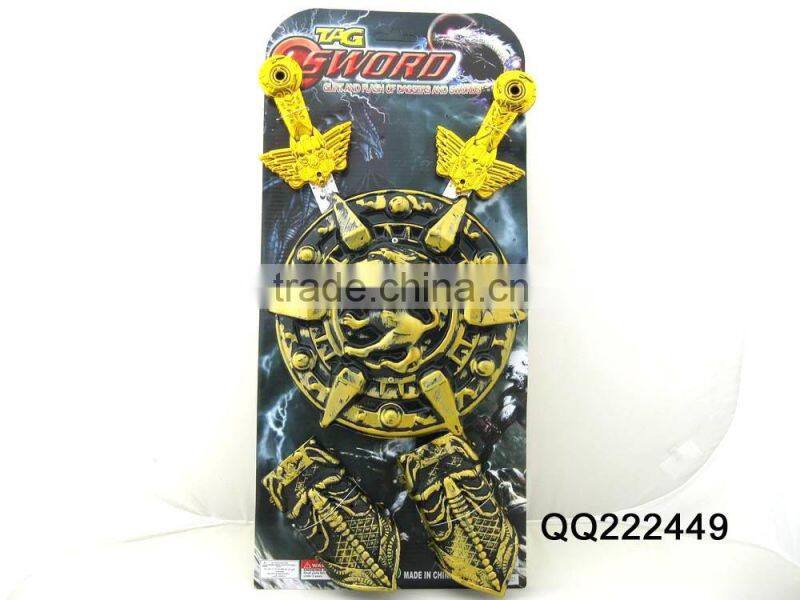 kids toy swords, weapon play set, plastic cheap toy swords for kids