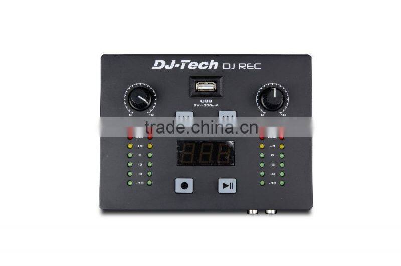 2016 hot sale new dj software Stereo RCA input and output cd player DJ recording for DJ scratch/mapping music video recorder
