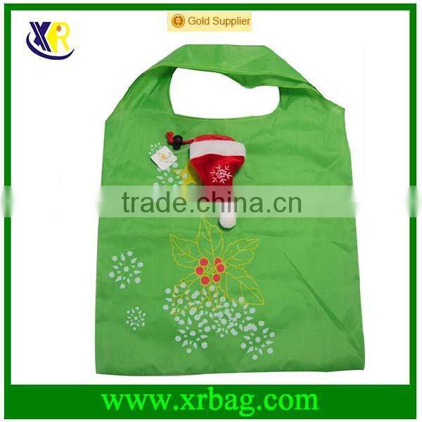 Folding Polyester Shopping Bag for Promotional Gifts