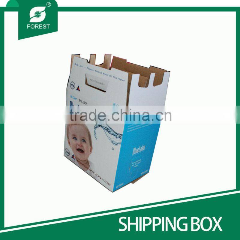 SPECIAL DESIGN BE FLUTE CORRUGATED SHIPPING MOVING BOX WITH MATT LAMINATED