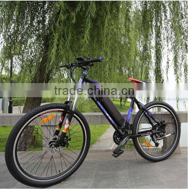 Electric Fat Tire Mountain Bicycles with LCD Display