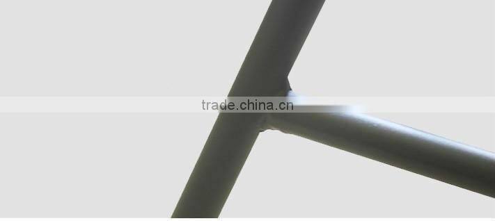 Blow mold plastic folding stool