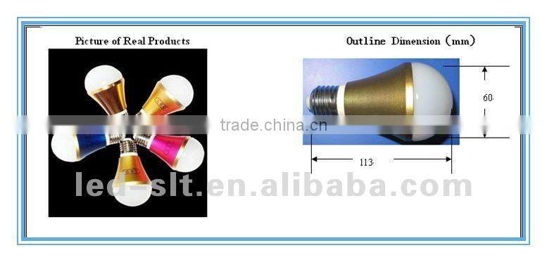 wifi led bulb 3 years warranty led light bulb 3w/4w/5w/6w/7w/9w/12w/18w with CE/UL/RoHS