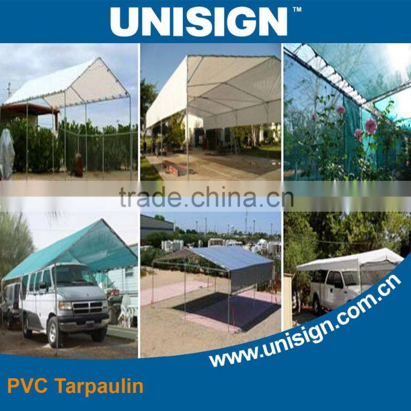 Unisign hot sale coated pvc tarpaulin price