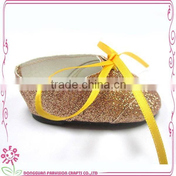 HK toy fair golden supplier OEM doll shoes 18 inch doll shoes wholesale