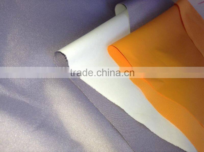 PU coated Lightweight Waterproof breathable Fabric for Outdoor rain jacket